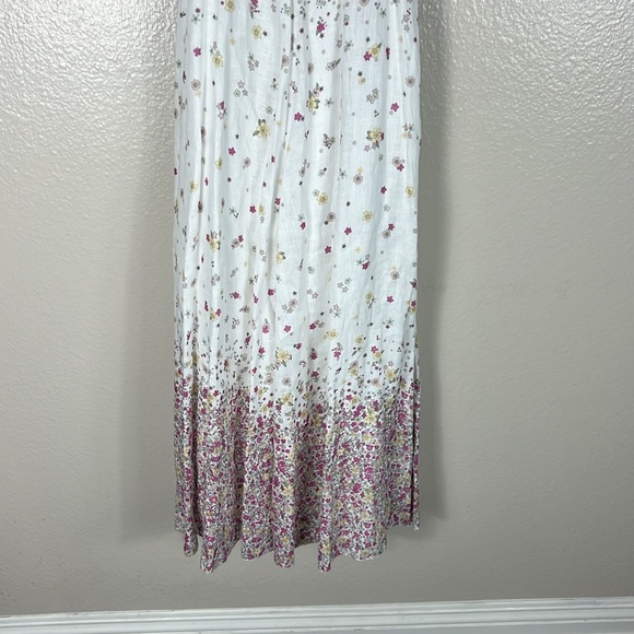 Zimmermann Carnaby Tie Shoulder Dress in Cerise Ditsy - Picture 4 of 10